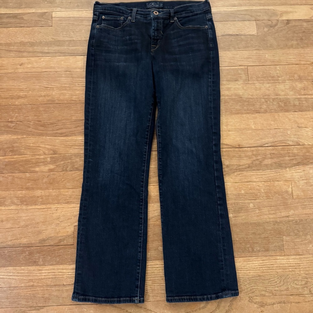 Lucky Brand Women's Dark Blue Straight Leg Jeans